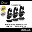 SteelSeries Arctis Nova Pro Wireless + Infinity Power System Headphone