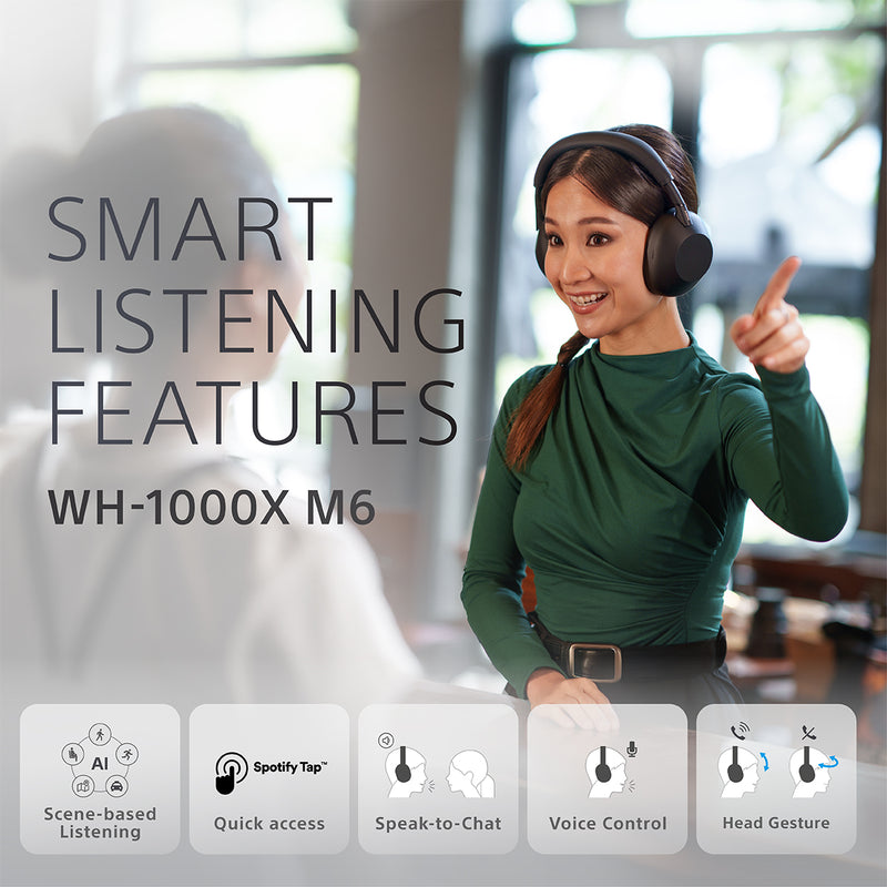 Sony WH-1000XM6 Wireless Noise-Cancelling Headphone (Stock Available)
