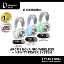 SteelSeries Arctis Nova Pro Wireless + Infinity Power System Headphone