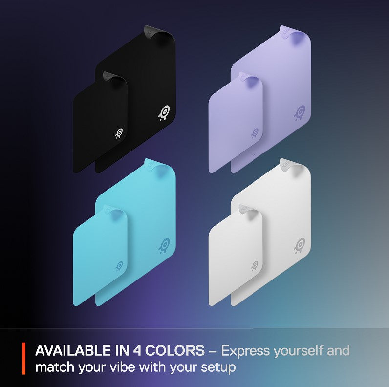SteelSeries QcK Cloth Surfaces (Pre-Order for Lavender, Aqua & White)