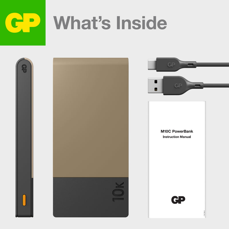 GP M2+ Series PowerBank 10000mAh