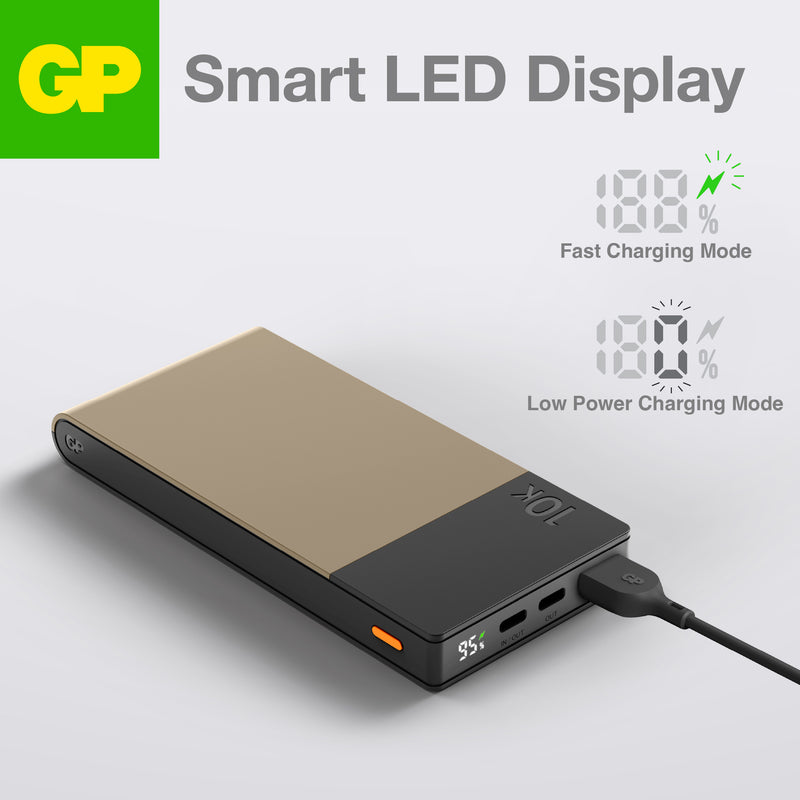 GP M2+ PowerBank 10,000mAh - GPACCM10C000, GPACCM10C001 & GPACCM10C002
