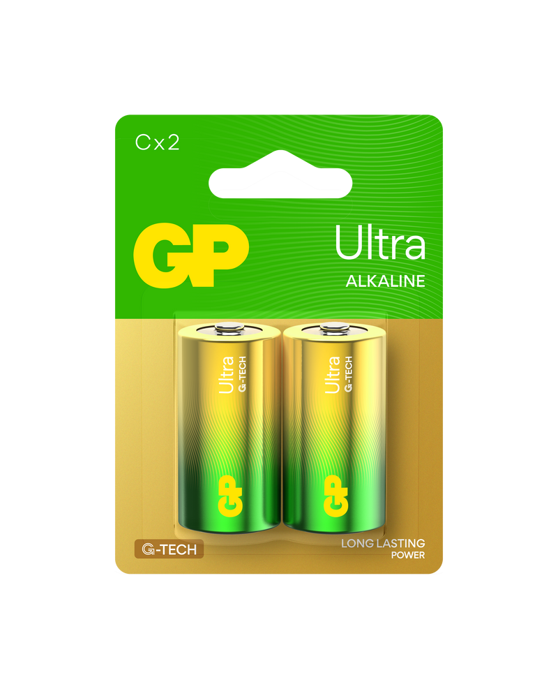 Ultra Alkaline 2 C (Card of 2) - New 21 - GPPCA14AU066