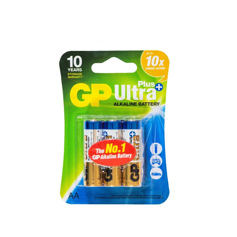 GP Alkaline Ultra Plus 6 AA Battery - GPPCA15UP168