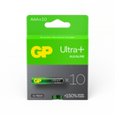 GP Alkaline Ultra Plus 10 AAA (Card of 10) - New 21 - GPPCA24UP179