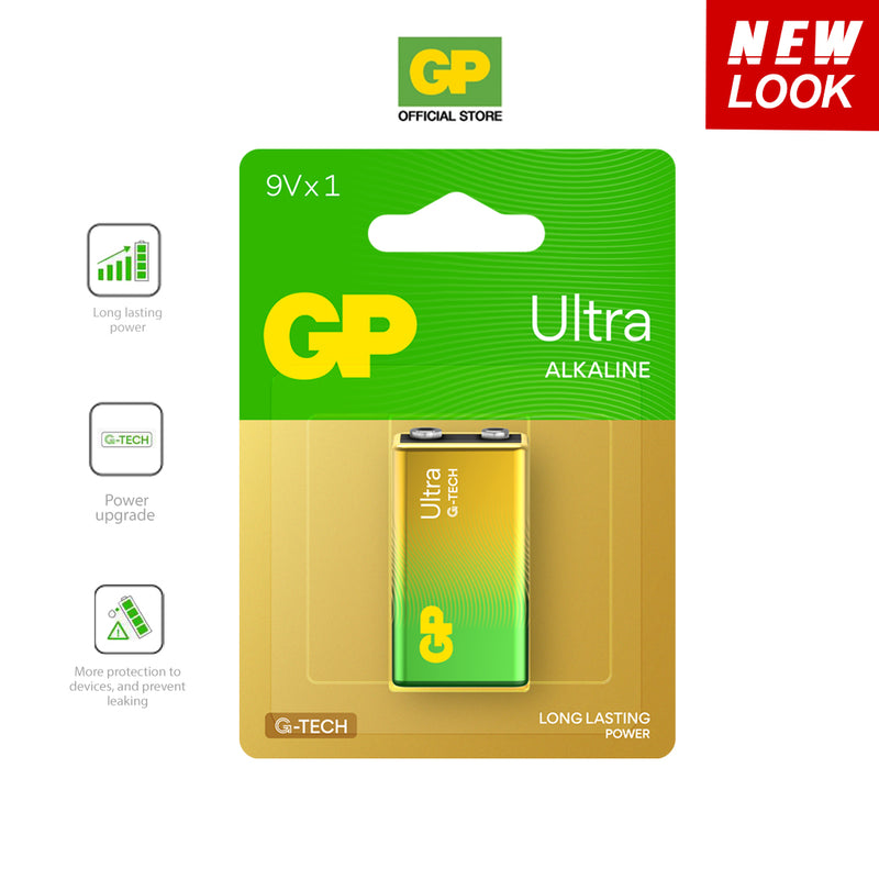 Ultra Alkaline 9 V (Card of 1) - New A21 - GPPVA9VAU142