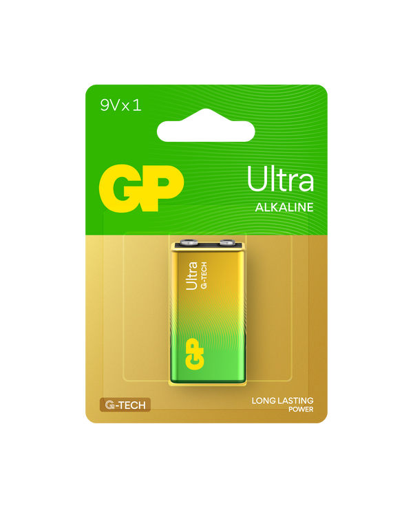 Ultra Alkaline 9 V (Card of 1) - New A21 - GPPVA9VAU142