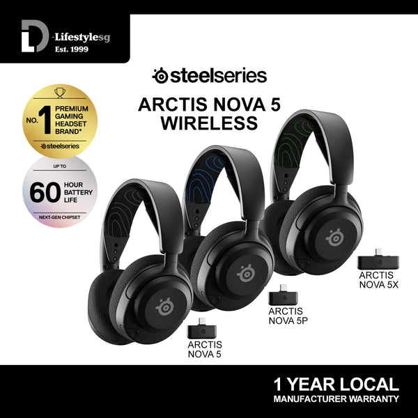 SteelSeries Arctis Nova 5 Wireless Headphone