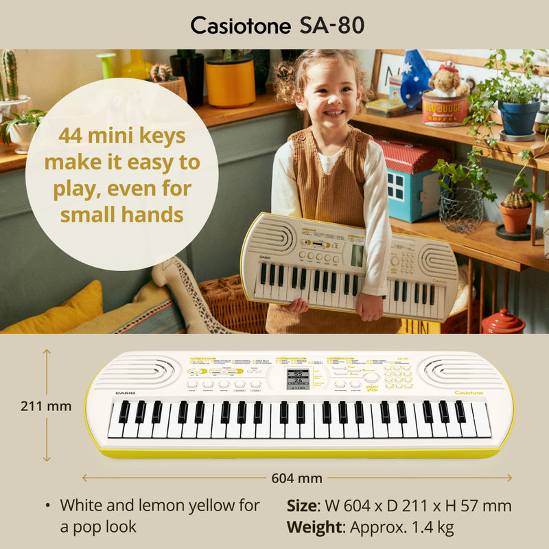 Casiotone SA-80 Mini Keyboard