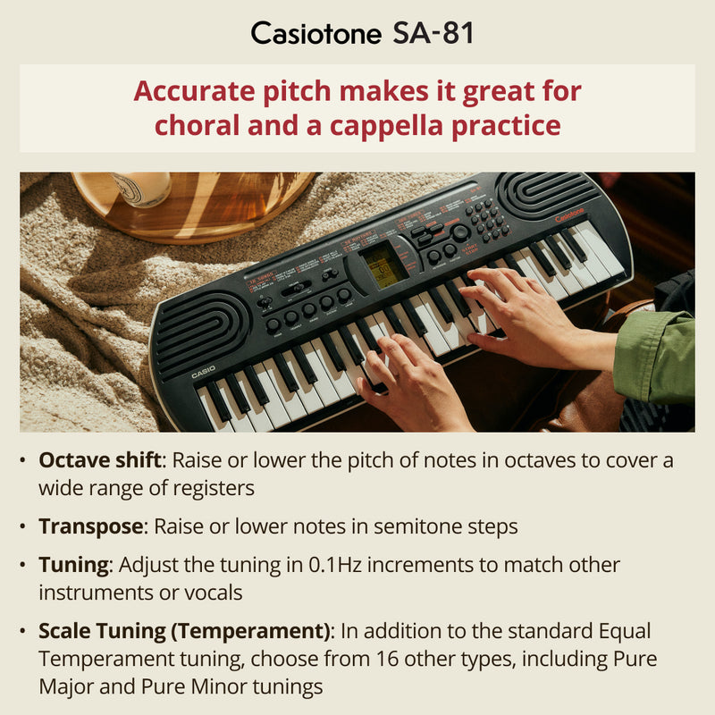 Casiotone SA-81 Mini Keyboard