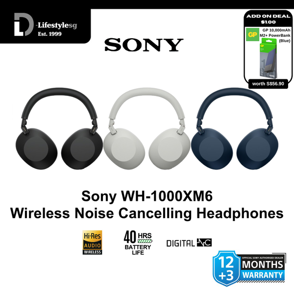 Sony WH-1000XM6 Wireless Noise-Cancelling Headphone (Stock Available)