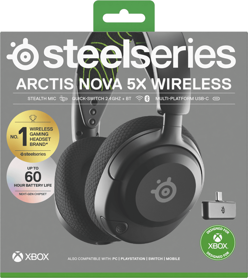 SteelSeries Arctis Nova 5 Wireless Headphone - 61670, 61673, 61676, 61671