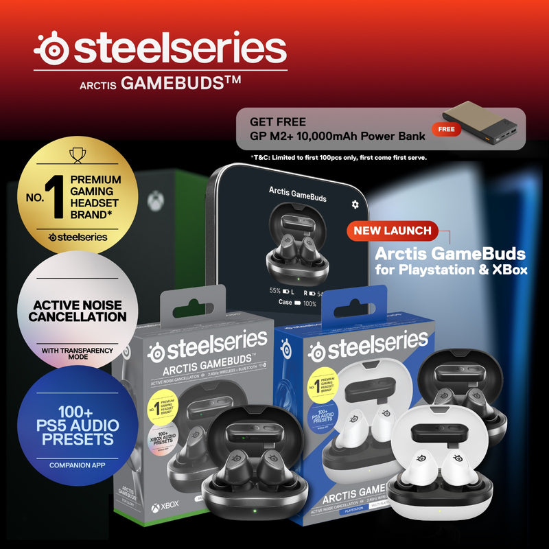 SteelSeries Arctis GameBud True Wireless Stereo PS/XBOX