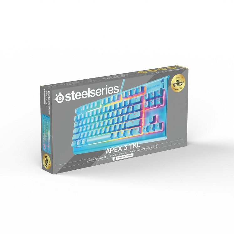 SteelSeries Apex 3 TKL RGB Keyboard - US - 64831, 64819, 64940, 64933 (Pre-Order for Lavender & Aqua)
