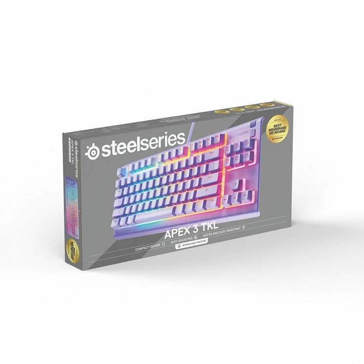 SteelSeries Apex 3 TKL RGB Keyboard - US - 64831, 64819, 64940, 64933 (Pre-Order for Lavender & Aqua)