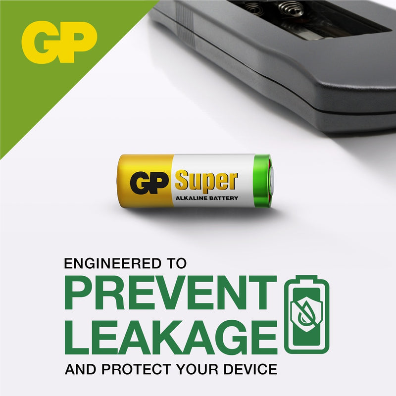 GP Super Alkaline 23A Battery (12V) (Card of 5) - GPPBA23AF002