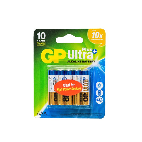GP Alkaline Ultra Plus 10 AAA Battery - GPPCA24UP149