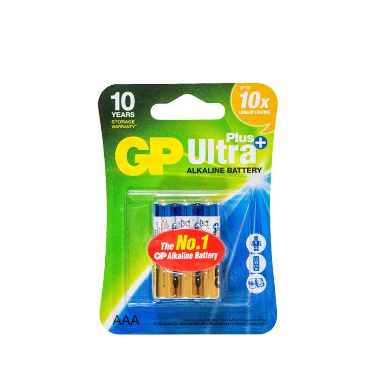 GP Alkaline Ultra Plus 6 AAA Battery - GPPCA24UP151