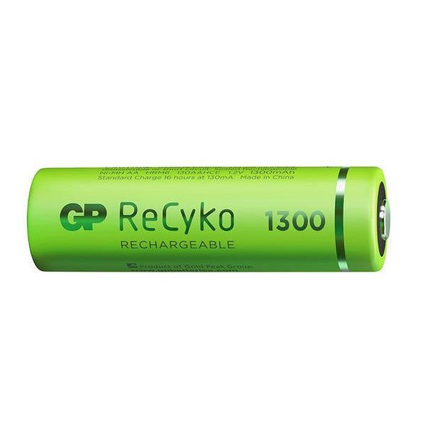 GP ReCyko battery 1300mAh AA (4 battery pack) - GPRHC132E003