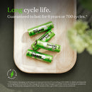 GP Recyko Rechargeable Battery AA 1,700mAh (4 battery pack) - GPRHC172V001