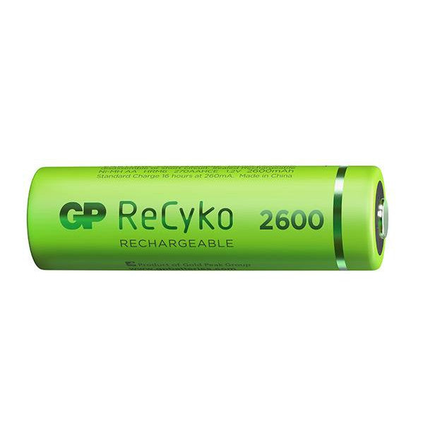 GP ReCyko NiMH 2x AA 2600mAh Rechargeable Battery - GPRHC272E002