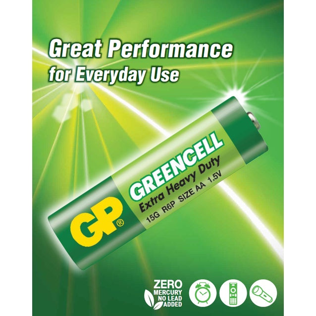 GP Greencell 8 AA (Card of 8) - GPPCC15KC002